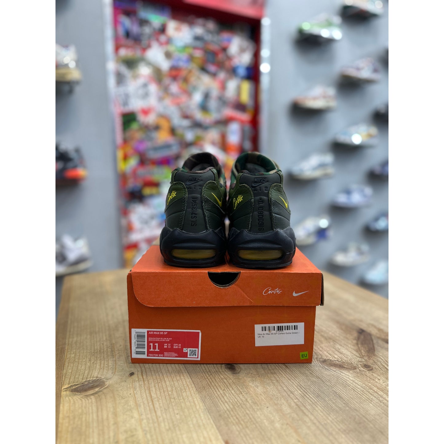 Nike Air Max 95 SP Corteiz Gutta Green UK 10