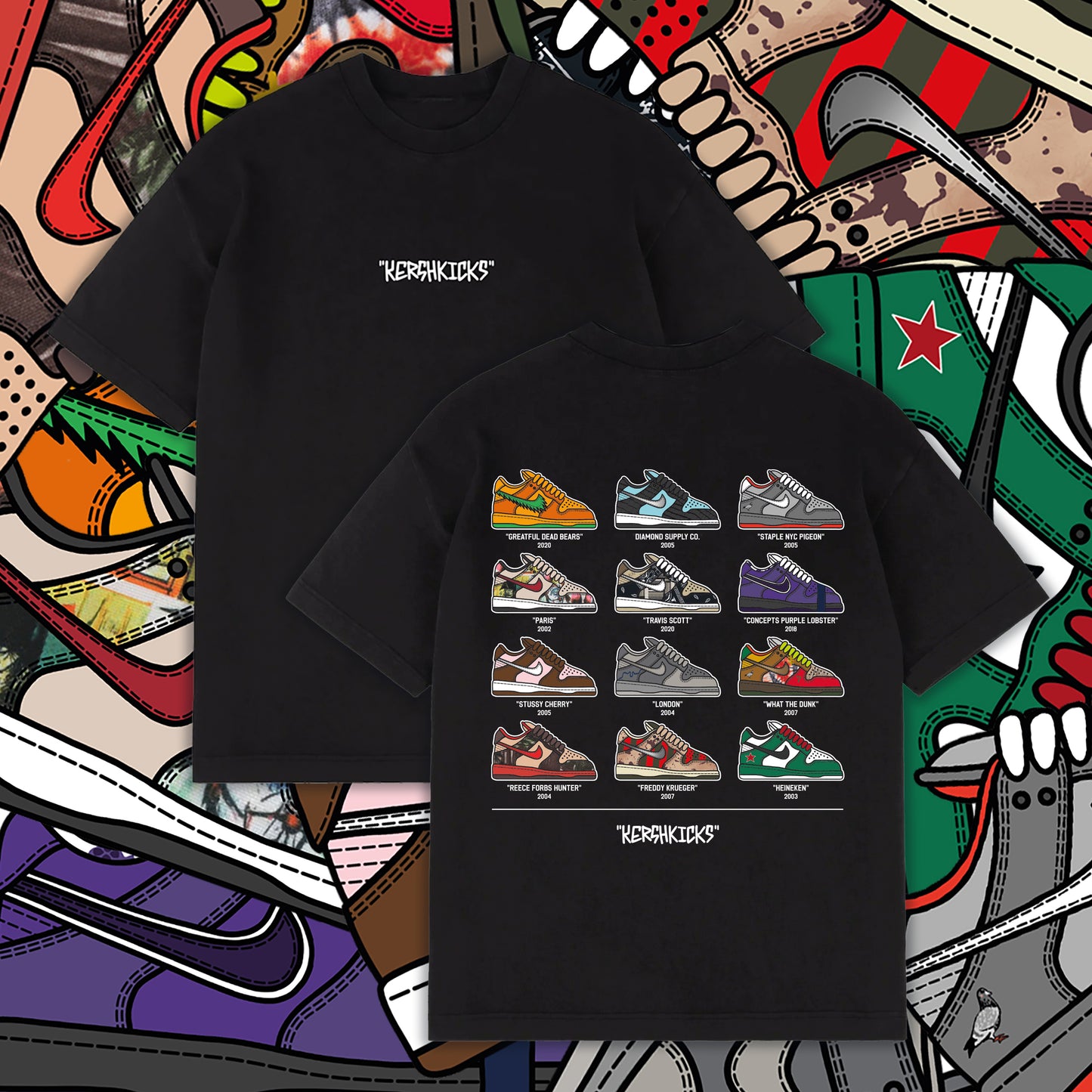 SB Goat Tee - Black by KershKicks in Clothing. Available at KershKicks for £35.00. A must-have for fans of KershKicks looking to elevate their style with this T-Shirt.