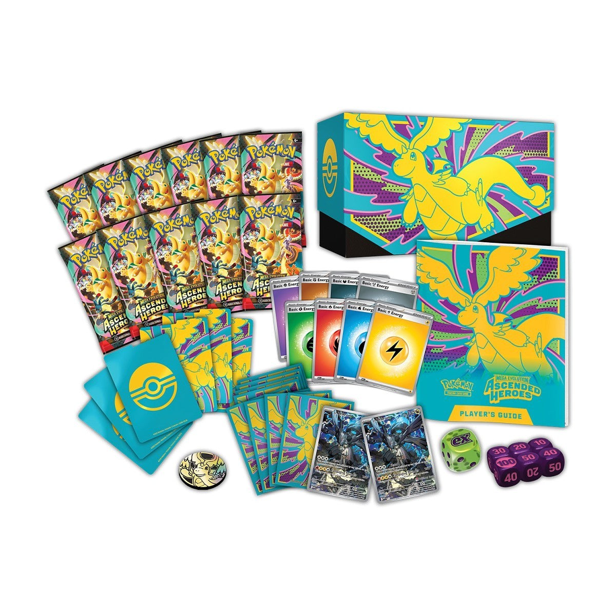 2026 Pokémon Mega Evolution Ascended Heroes Pokemon Center Elite Trainer Box