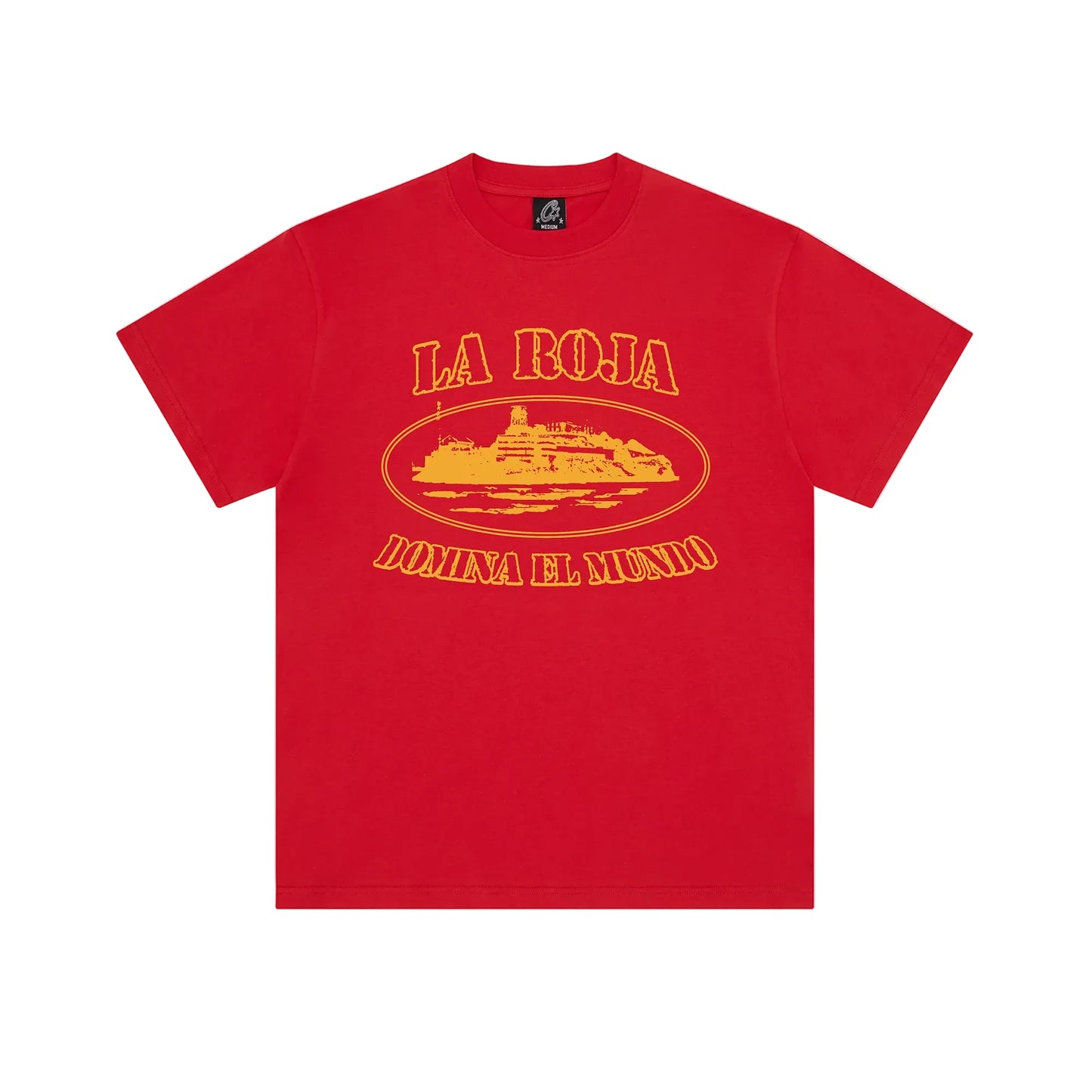 Corteiz Spain Alcatraz Tee Red