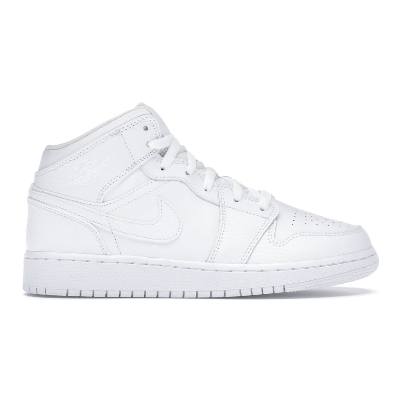 Jordan 1 Mid Triple White (GS)