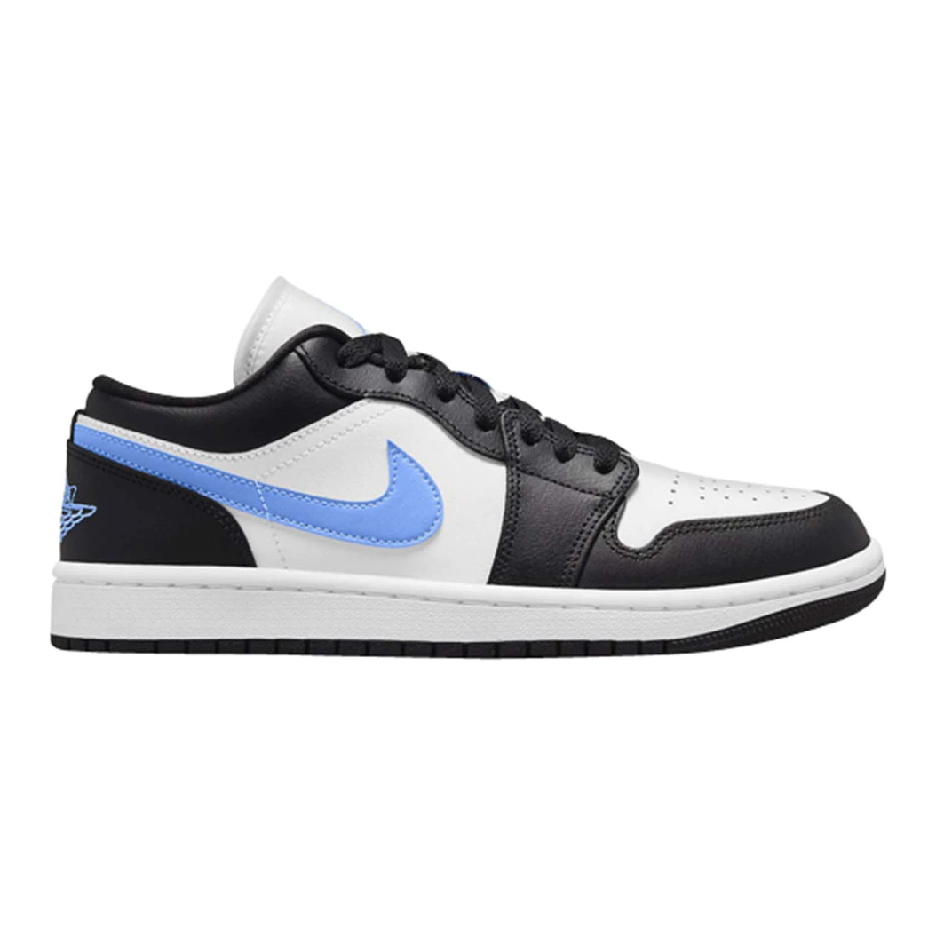 Jordan 1 Low Black University Blue White (W)