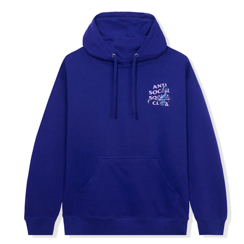 Anti Social Social Club Moodsting Hoodie Purple