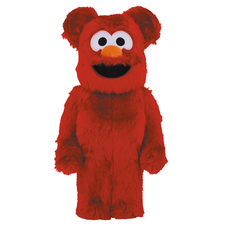 Bearbrick x Sesame Street Elmo Costume Ver. 2 1000%