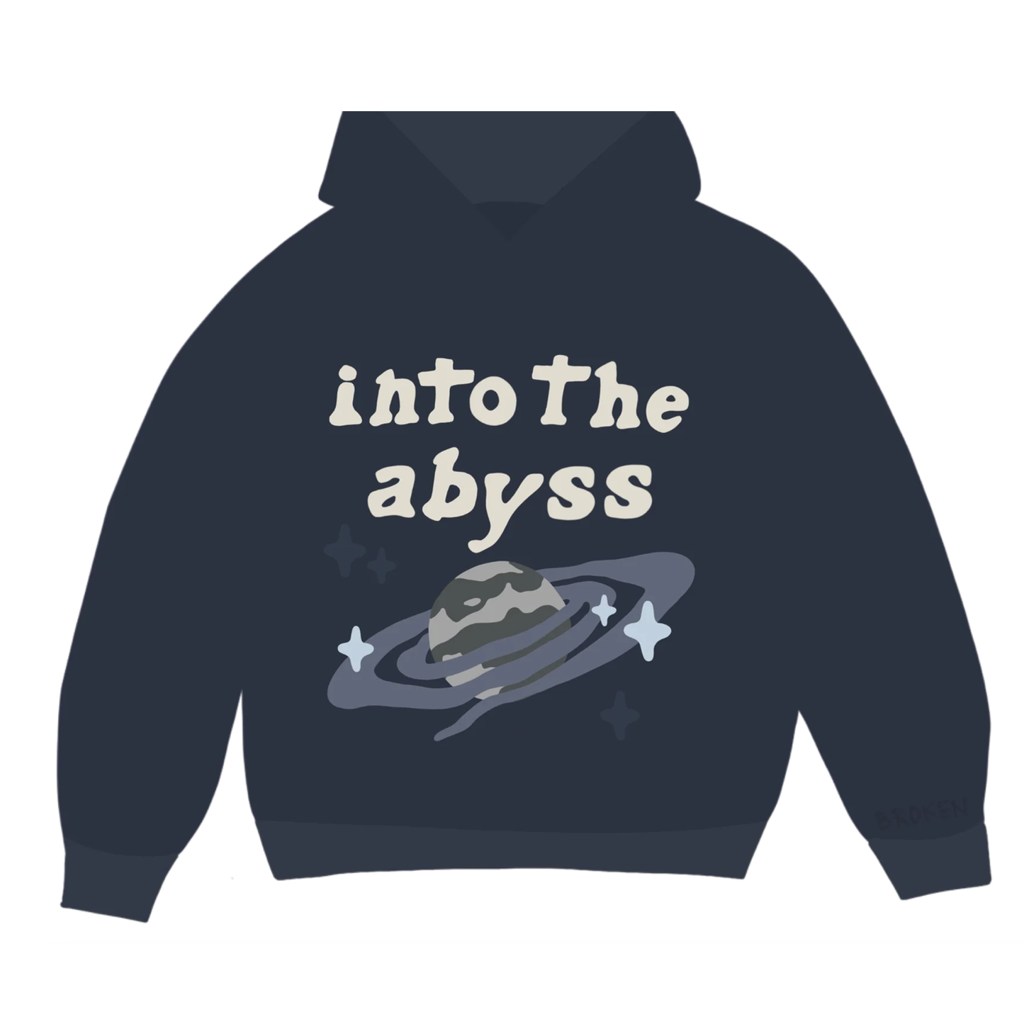 Broken Planet Market Into The Abyss Hoodie Outer Space Blue