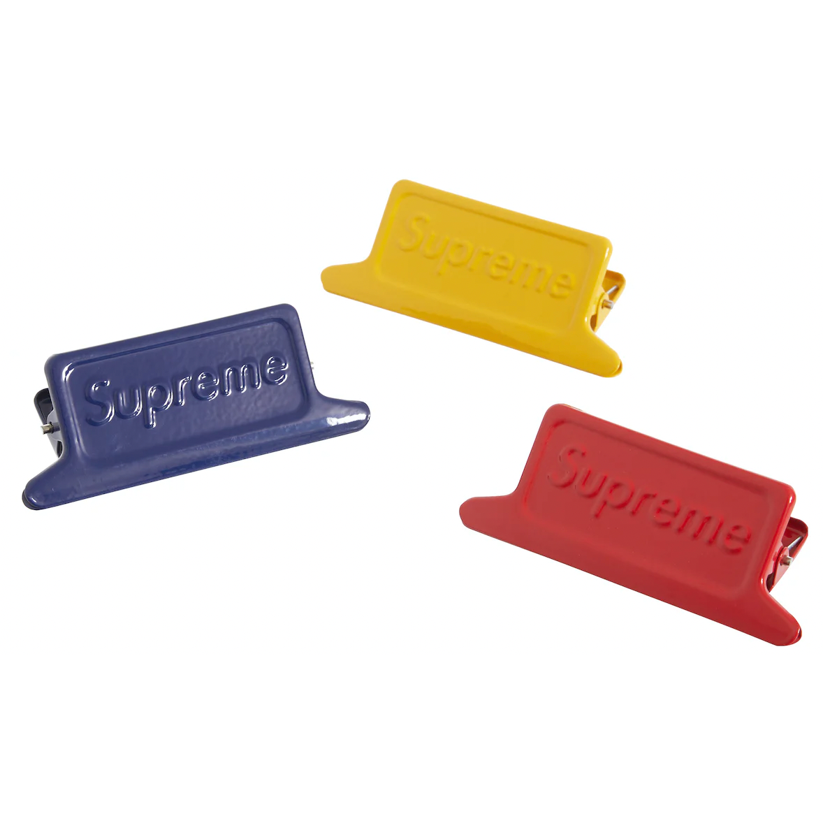 Supreme Dulton Small Clips (Set of 3) Multicolor