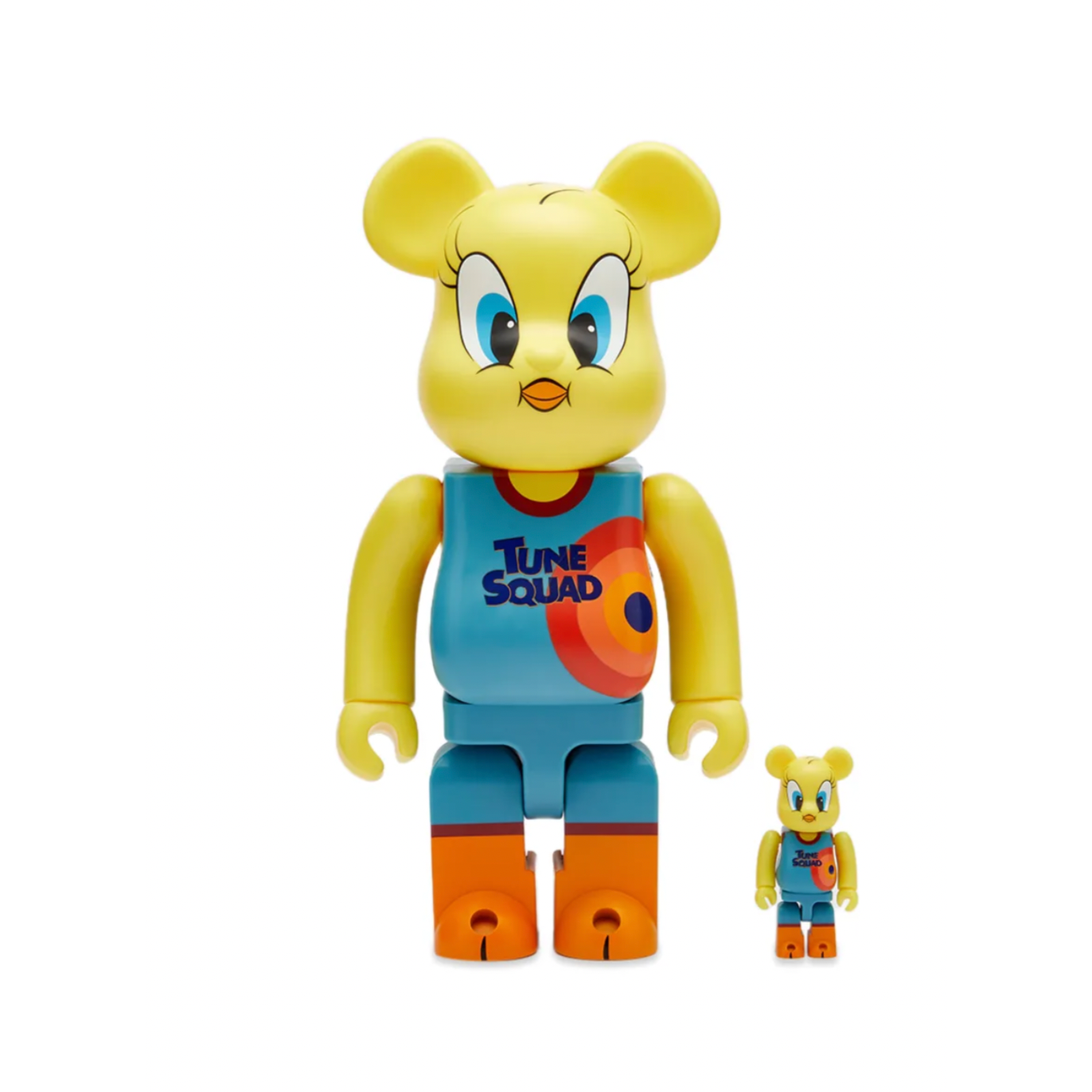 Bearbrick Space Jam: A New Legacy Tweety 100% & 400% Set