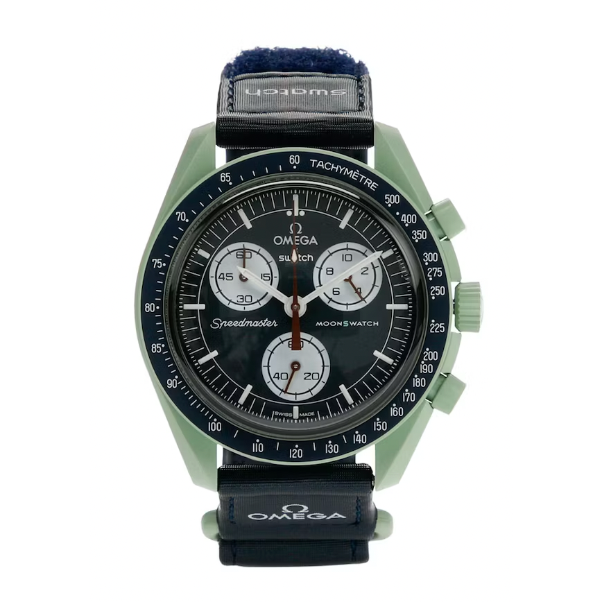 Swatch x Omega Bioceramic Moonswatch Mission to Earth