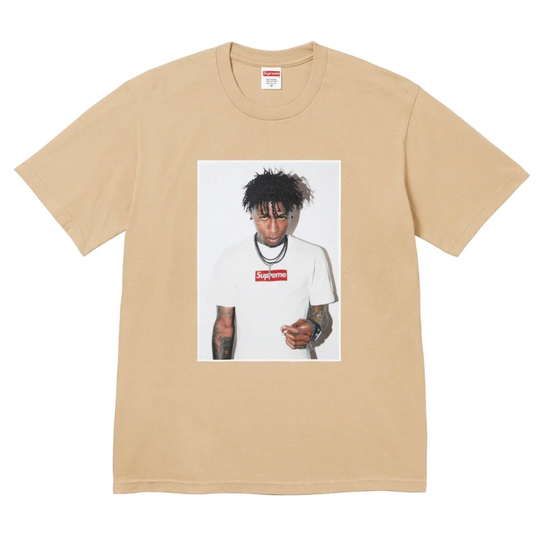 Supreme NBA Youngboy Tee Khaki
