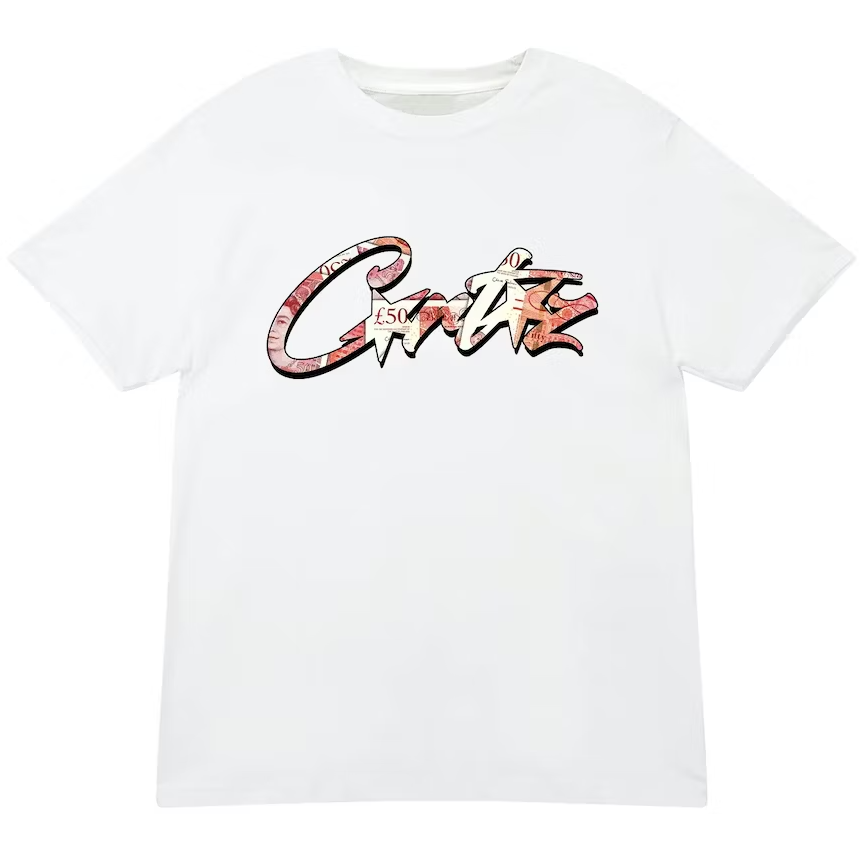 Corteiz Money On My Mind Tee White