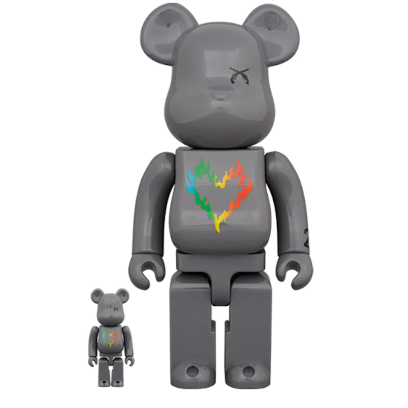 Bearbrick x roarguns 20th Anniversary 100% & 400% Set