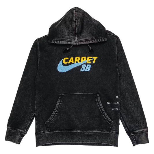 Nike SB x Carpet Company Hoodie Black by Nike in . Available at KershKicks for £175.00. A must-have for fans of Nike looking to elevate their style with this Hoodie.