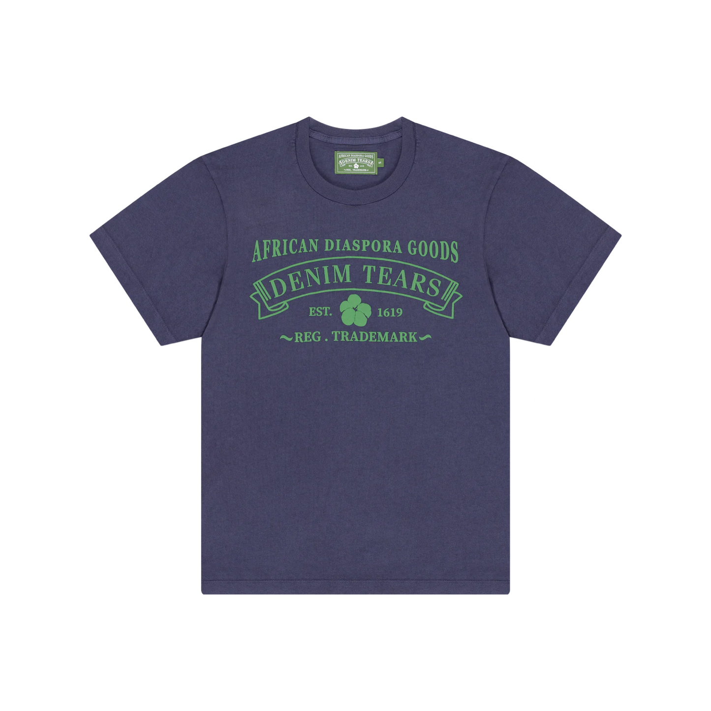 Denim Tears ADG Tee Purple by Denim Tears in Uncategorized. Available at KershKicks for £68.00. A must-have for fans of Denim Tears looking to elevate their style with this T-Shirt.