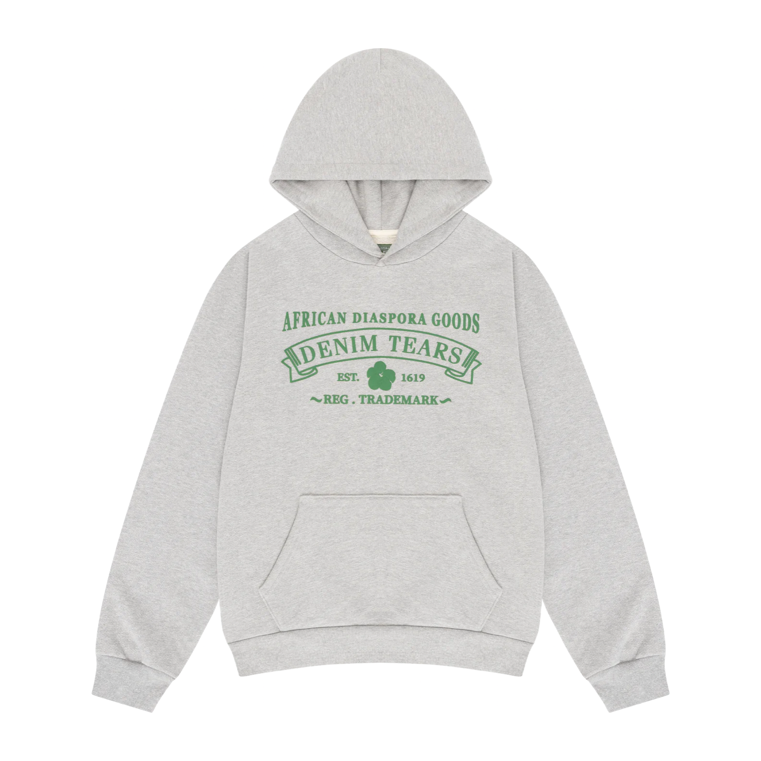 Denim tears hoodie white/grey (S size) Denim Tears Printed 