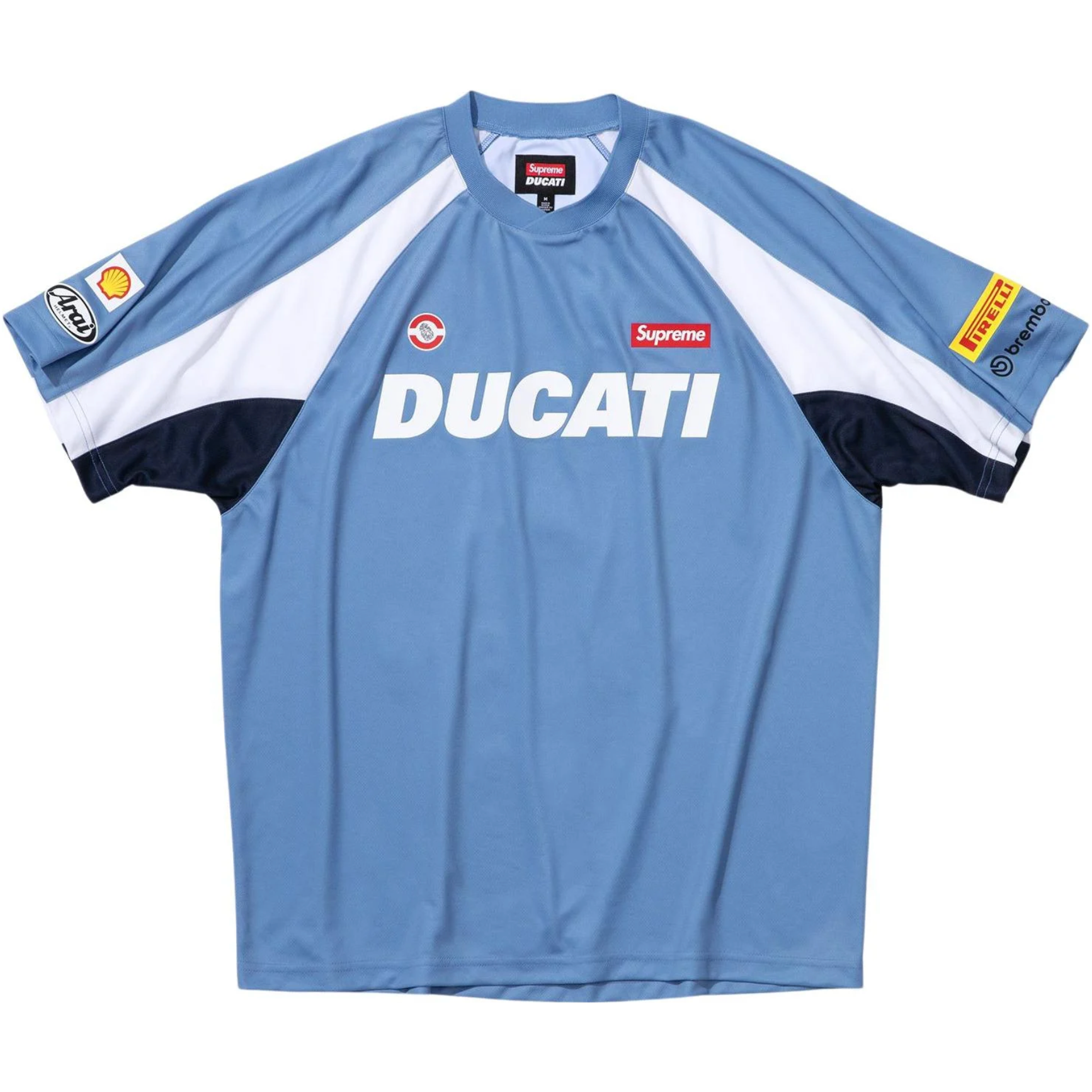 SUPREME®/DUCATI® SOCCER JERSEY BLUE | Supreme | KershKicks SUPREME®/DUCATI® SOCCER JERSEY BLUE | Supreme | KershKicks