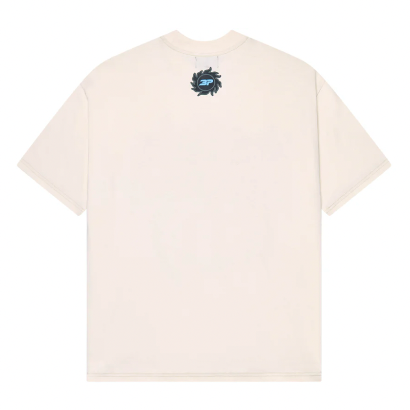 Broken Planet Star Gazing T-Shirt Vanilla White by Broken Planet Market in Clothing. Available at KershKicks for £85.00. A must-have for fans of Broken Planet Market looking to elevate their style with this T-Shirt.