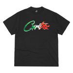 Corteiz Allstartz Italia Tee Black Corteiz Allstartz Italia Tee Black