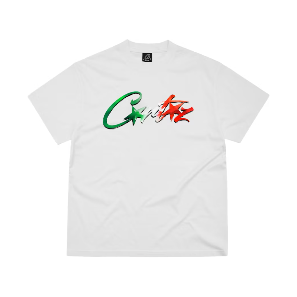 Corteiz Allstartz Italia Tee White by Corteiz in Uncategorized. Available at KershKicks for £70.00. A must-have for fans of Corteiz looking to elevate their style with this T-Shirt.