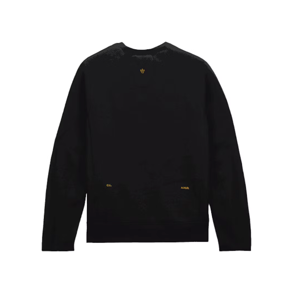 Nike x NOCTA Tech Fleece Crew Black by Nike in Uncategorized. Available at KershKicks for £125.00. A must-have for fans of Nike looking to elevate their style with this Crewneck.