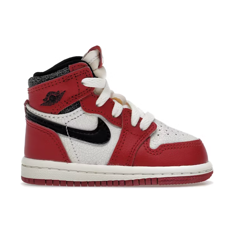 Jordan 1 Retro High OG Chicago Lost and Found (TD) by Jordan's in Shoes. Available at KershKicks for £100.00. A must-have for fans of Jordan's looking to elevate their style with this Kids Trainers.