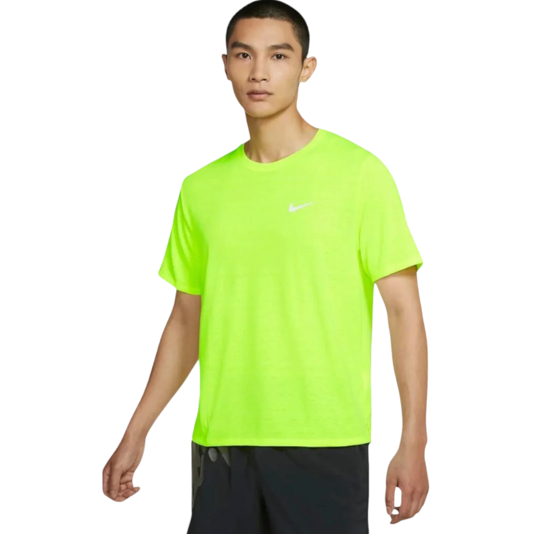 Nike Dri-Fit Miler 2.0 T-Shirt 'Volt' by Nike in Uncategorized. Available at KershKicks for £21.00. A must-have for fans of Nike looking to elevate their style with this Activewear.