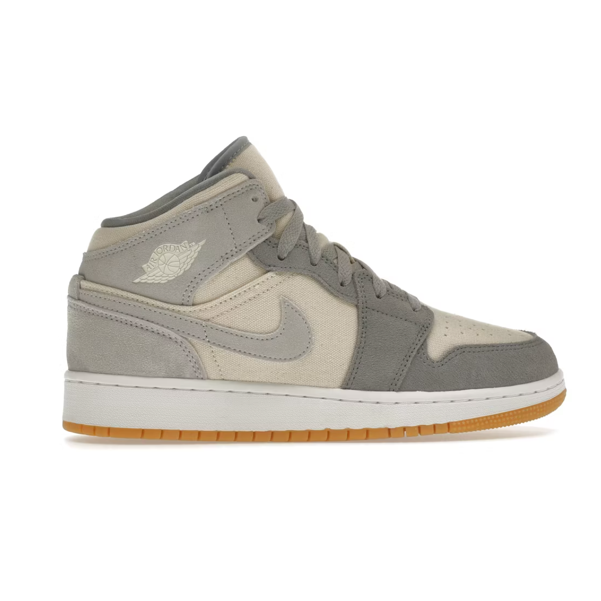 Jordan 1 Mid SE Coconut Milk Particle Grey (GS)