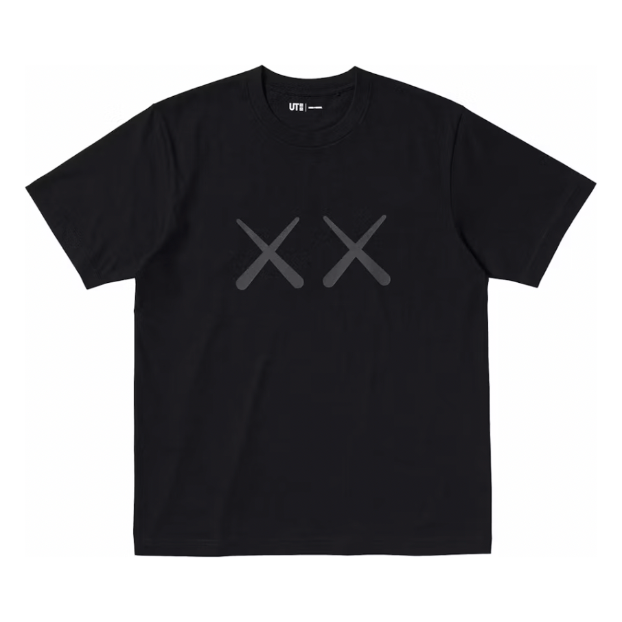 KAWS x Uniqlo Warhol UT Graphic Self Portrait T-Shirt Black by Kaws in . Available at KershKicks for £36.00. A must-have for fans of Kaws looking to elevate their style with this T-Shirt.
