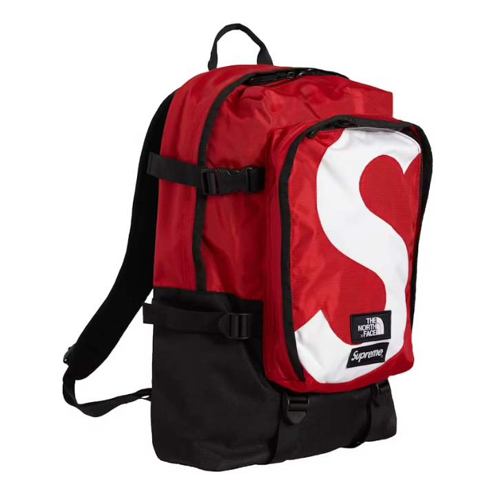 Supreme The North Face S Logo Expedition Backpack Red