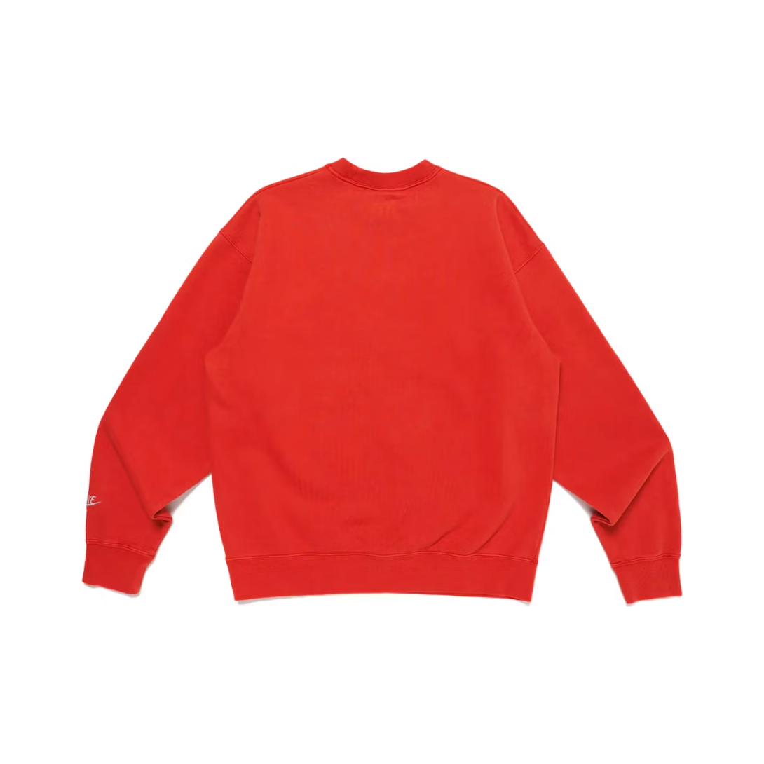 Nike x Nigo NRG Fleece Crew Sweatshirt Red