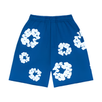 Denim Tears The Cotton Wreath Shorts Royal Blue Denim Tears The Cotton Wreath Shorts Royal Blue