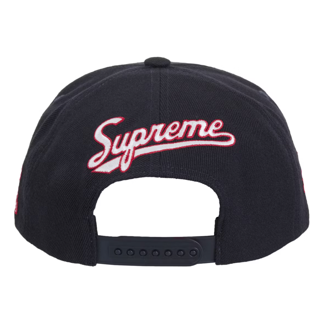 Supreme World Famous S Logo 6-Panel Navy