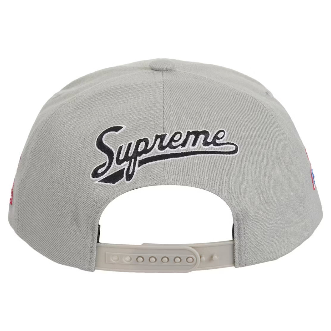 Supreme World Famous S Logo 6-Panel Grey