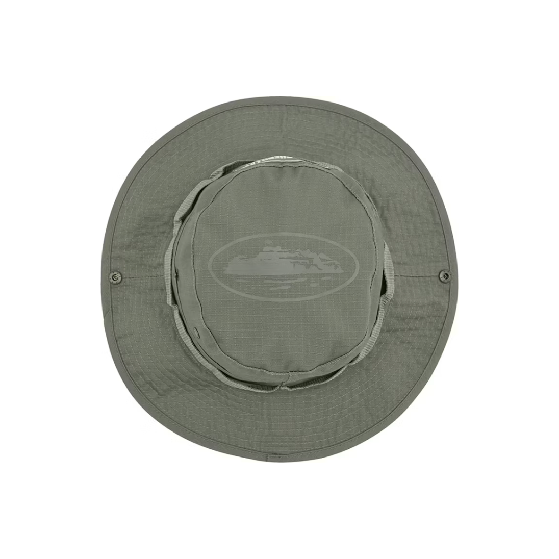 Corteiz Guerillaz Bucket Hat Tonal Khaki