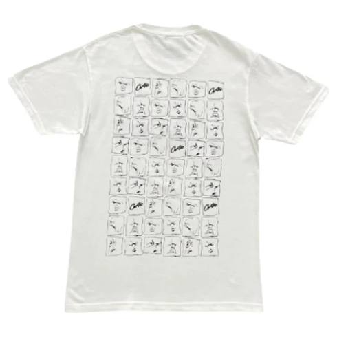 Corteiz Emoji Tee White