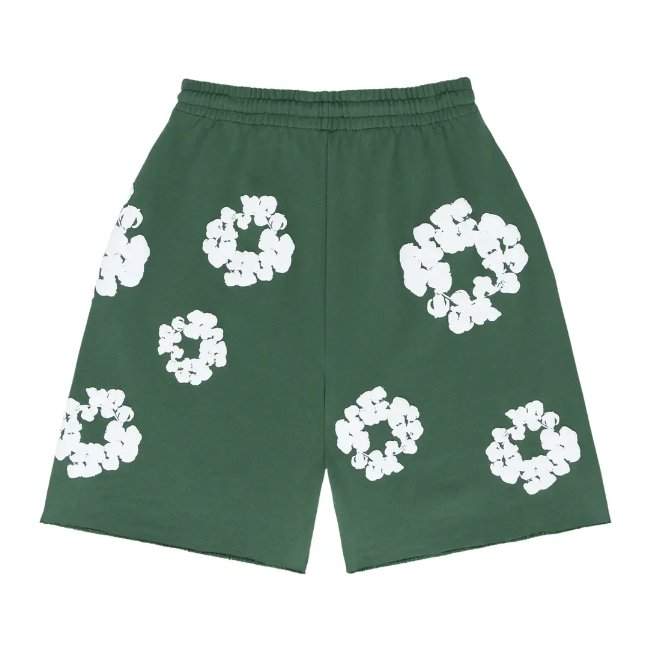 Denim Tears The Cotton Wreath Shorts Green