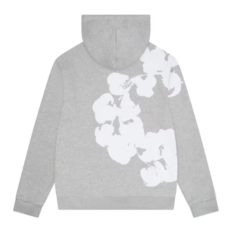 Denim Tears Big Cotton Wreath Sweatshirt Grey