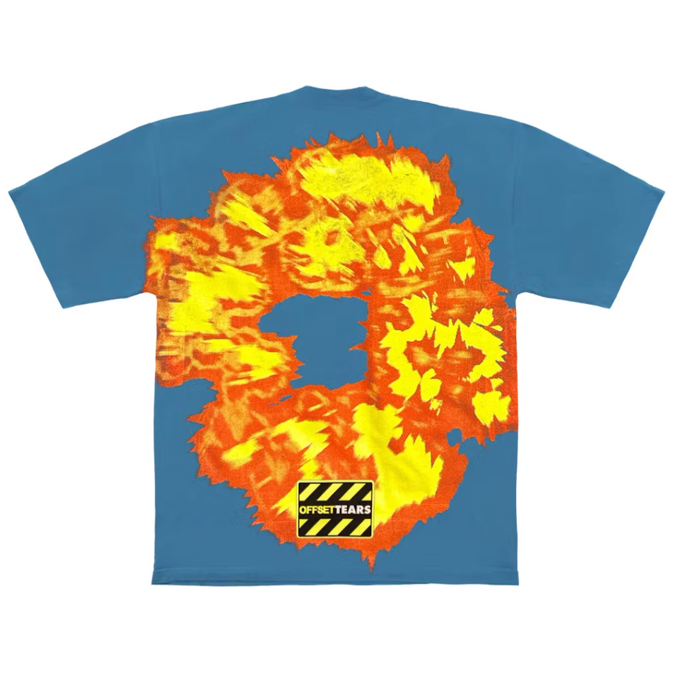 Denim Tears x Offset Set It Off #1 T-shirt Blue