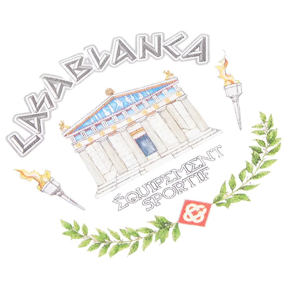 Casablanca Le Temple Du Sport T-Shirt White