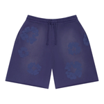 Denim Tears The Cotton Wreath Mono Sweatshorts Washed Blue Denim Tears The Cotton Wreath Mono Sweatshorts Washed Blue