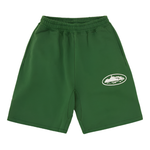 Corteiz Island Puff Print Sweatshort Green Corteiz Island Puff Print Sweatshort Green
