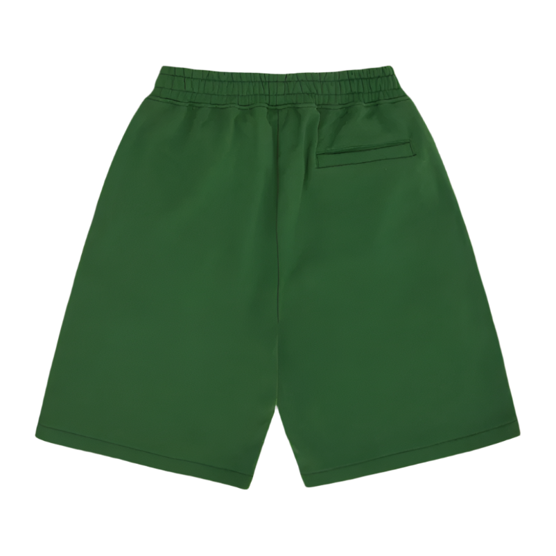 Corteiz Island Puff Print Sweatshort Green