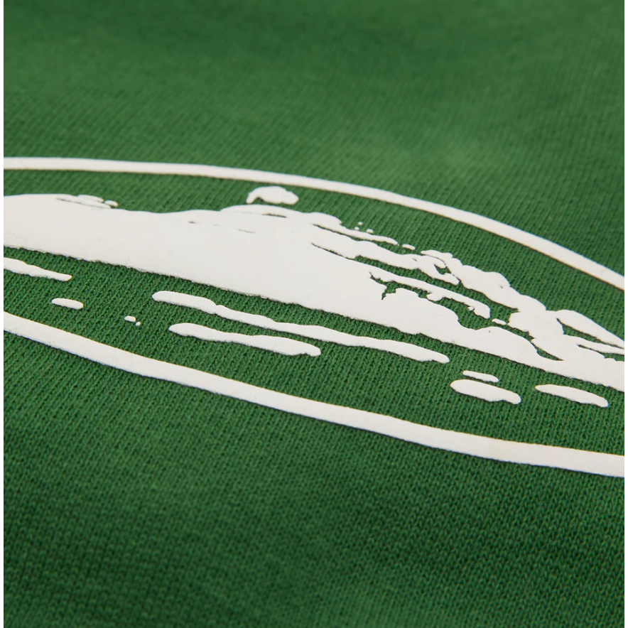 Corteiz Island Puff Print Sweatshort Green