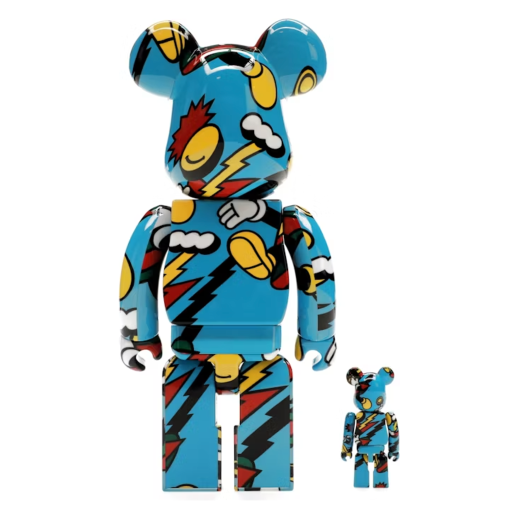 Bearbrick Grafflex 100% & 400% Set