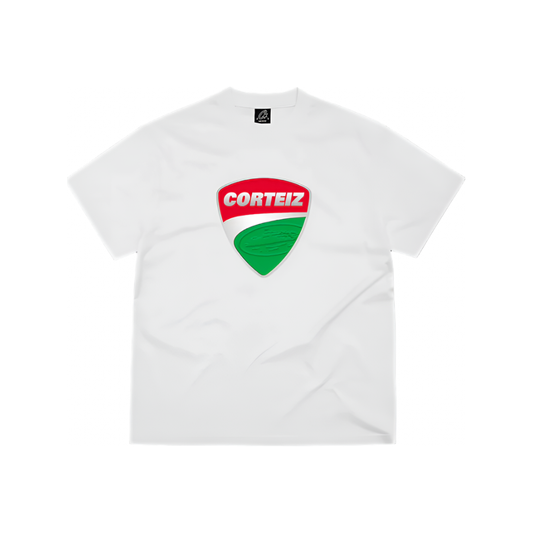 Corteiz Shield Tee White