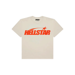 Hellstar Classic T-shirt (Regular Print) White/Orange Hellstar Classic T-shirt (Regular Print) White/Orange