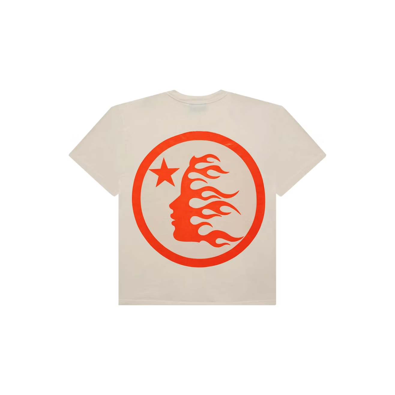 Hellstar Classic T-shirt (Regular Print) White/Orange