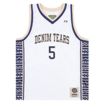 Denim Tears 5Q Game Jersey White Denim Tears 5Q Game Jersey White