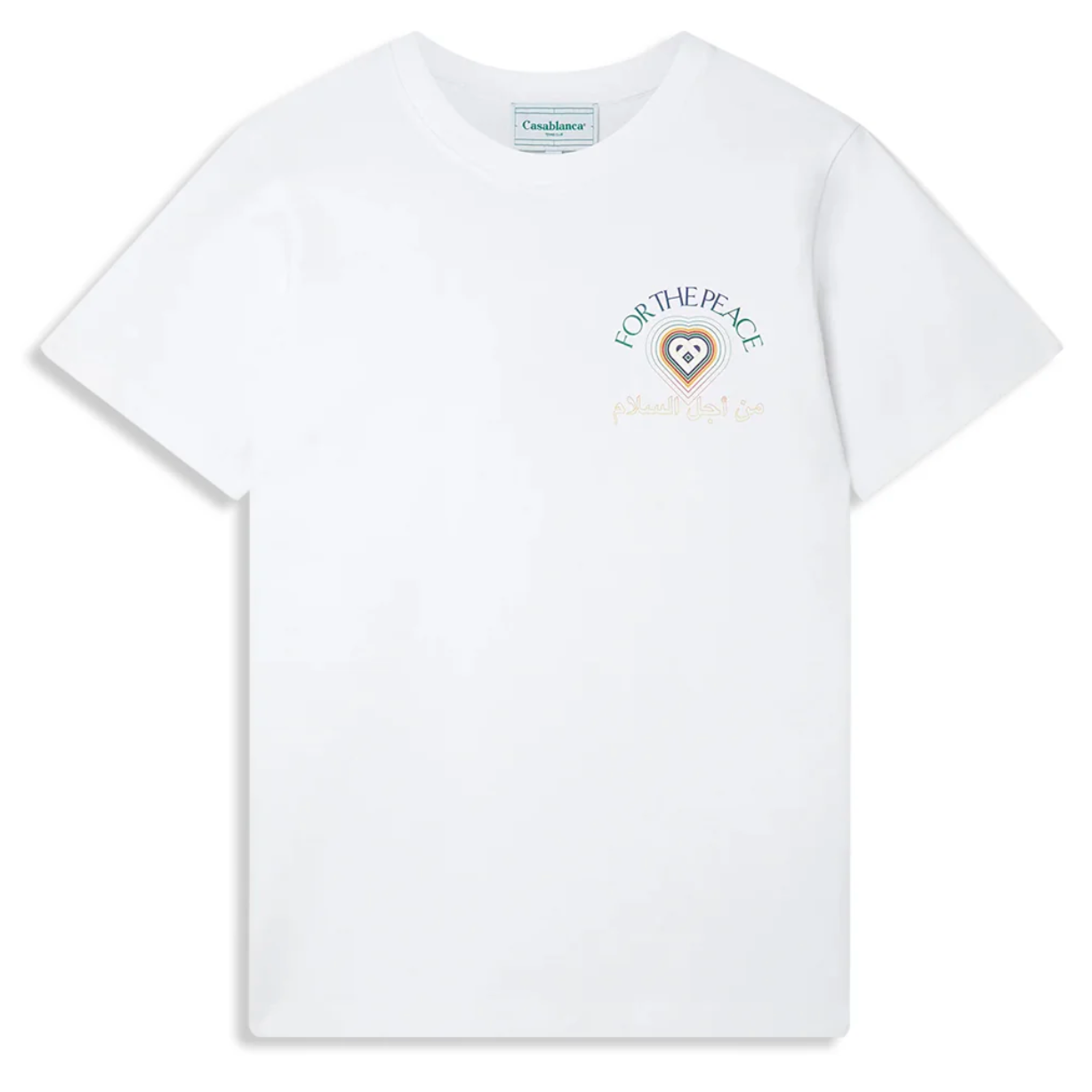 Casablanca For The Peace T-Shirt White | Casablanca | KershKicks Casablanca For The Peace T-Shirt White | Casablanca | KershKicks