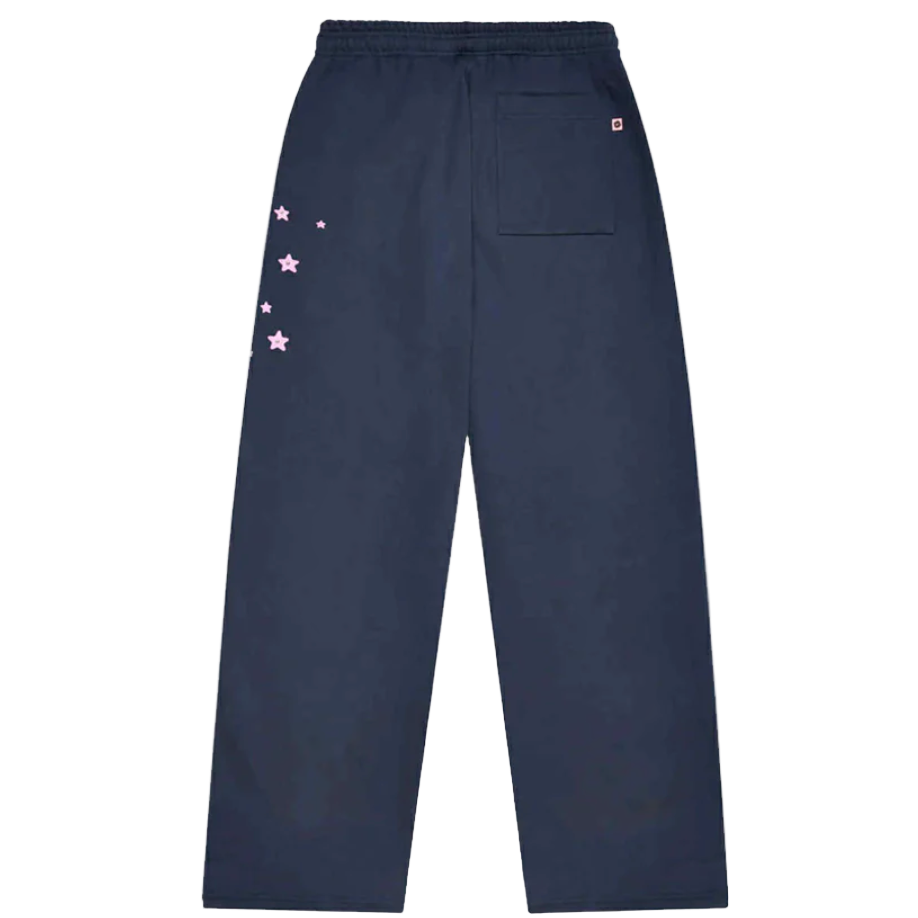 Broken Planet Market All The Stars Sweatpants Deep Navy/Pink