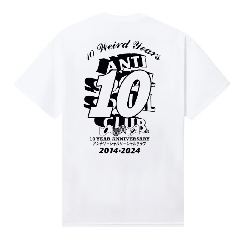 Anti Social Social Club Caffee Tee White